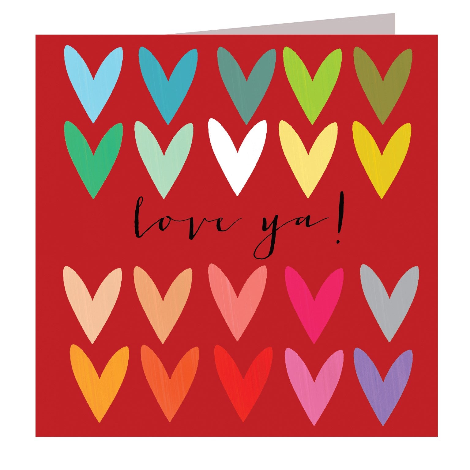 SWO43 love ya! greetings card