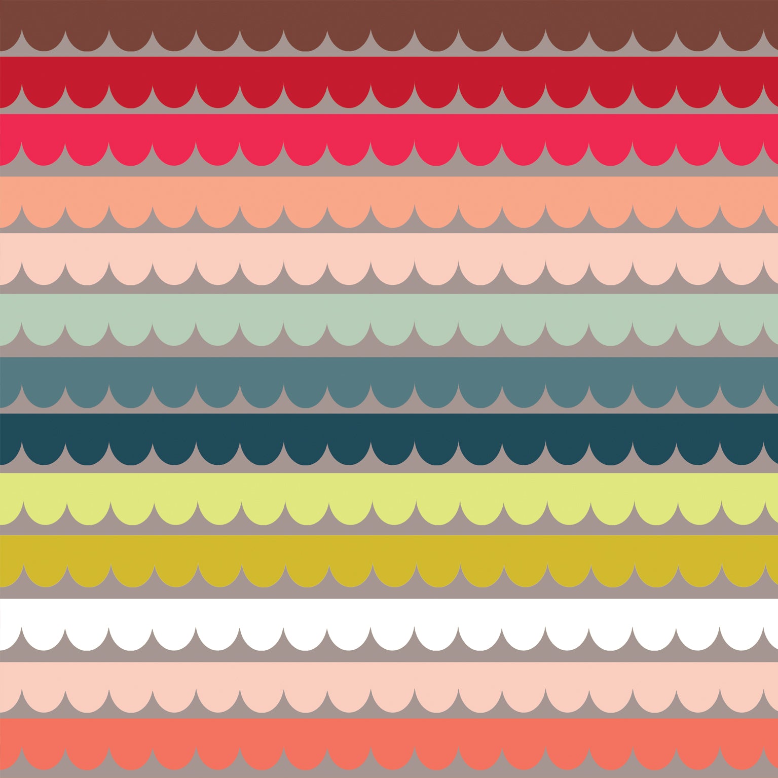 WP109 scallop wrapping paper