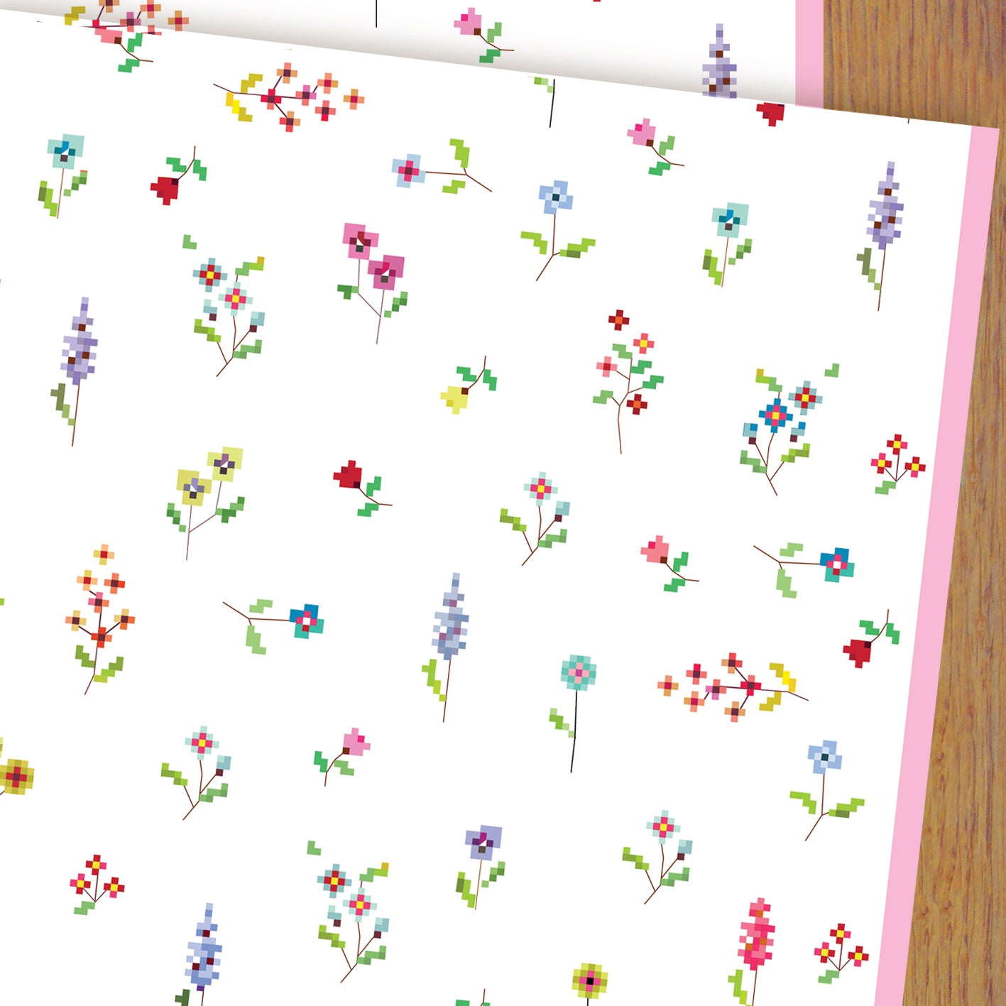WP132 cross stitch wrapping paper