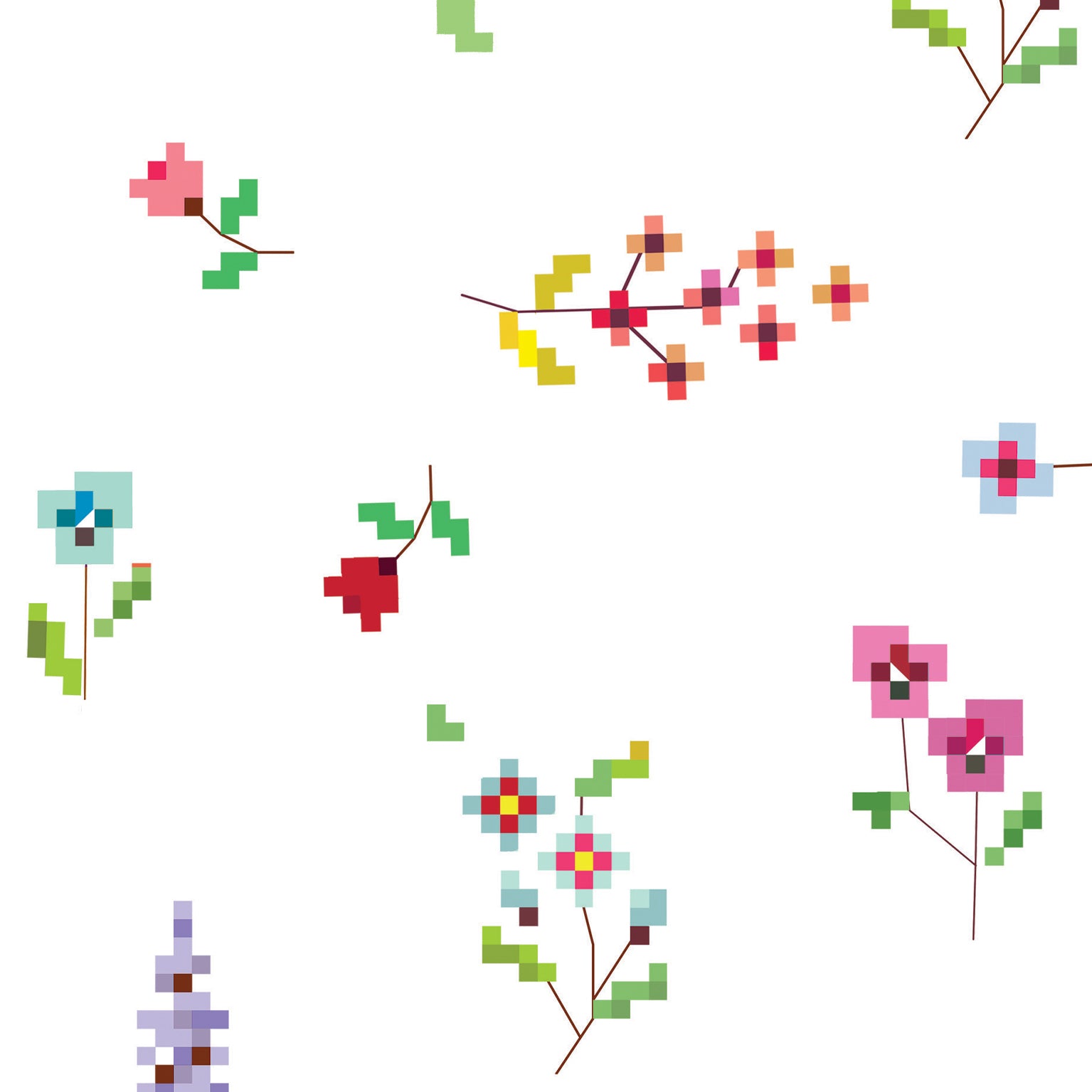 WP132 cross stitch wrapping paper