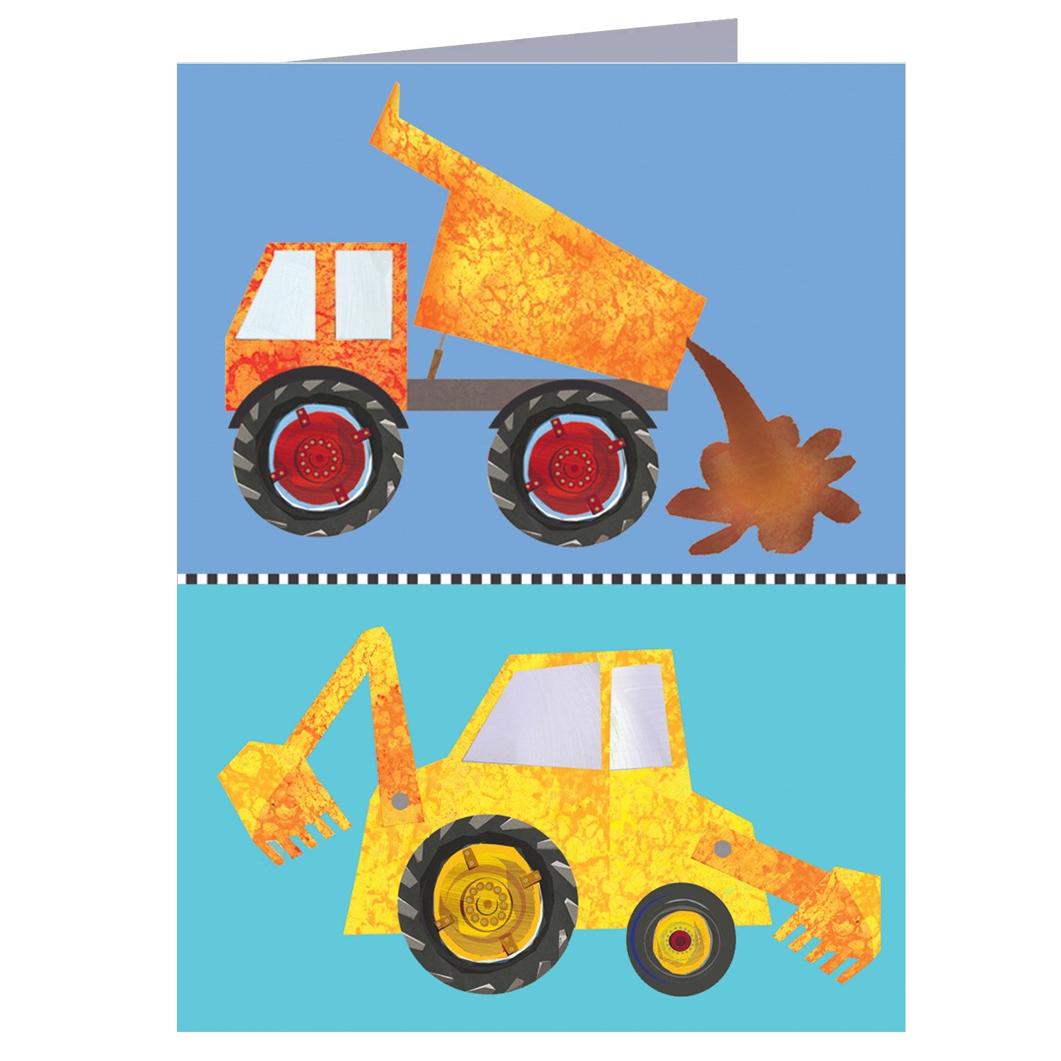 WTW23 mini transport greetings card