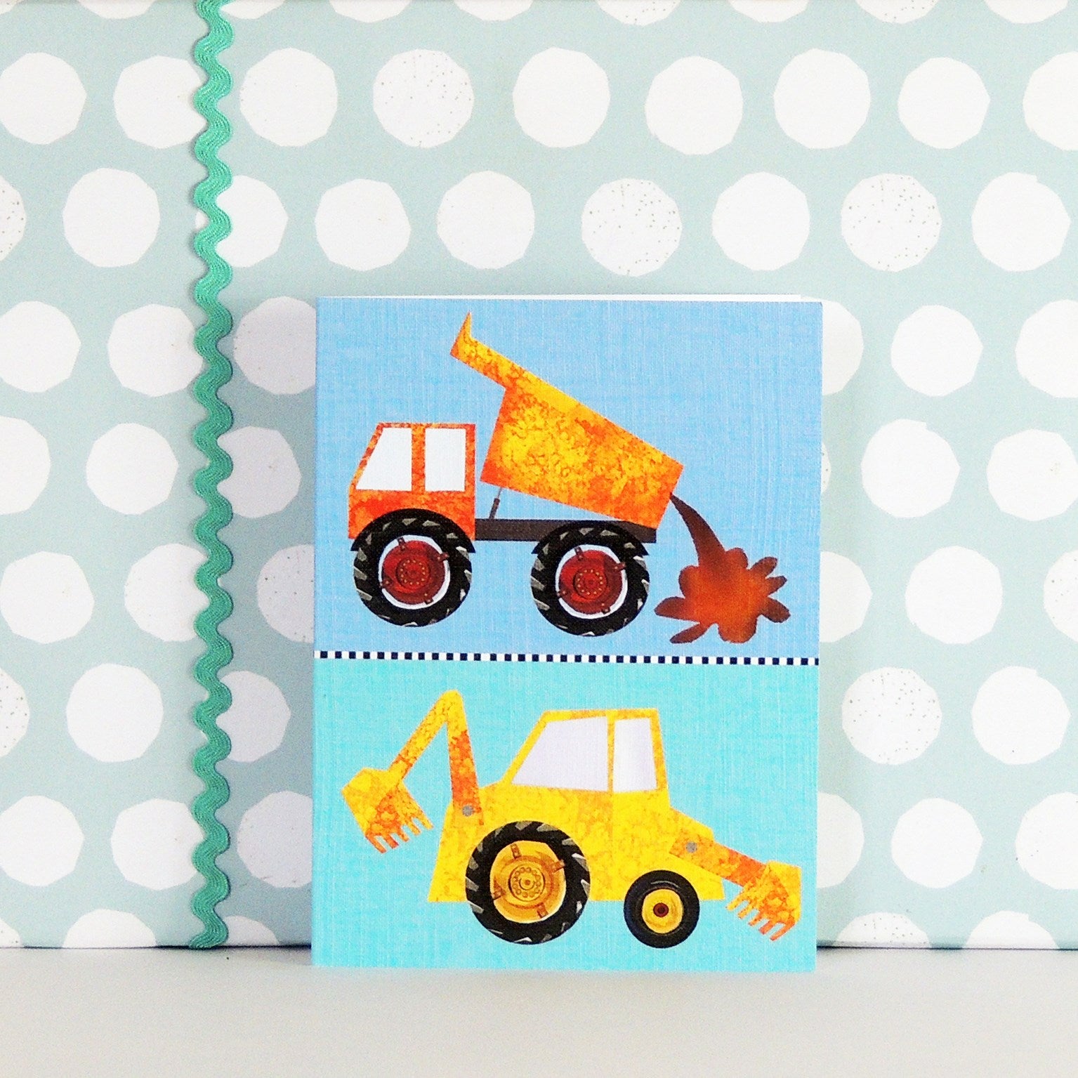 WTW23 mini transport greetings card