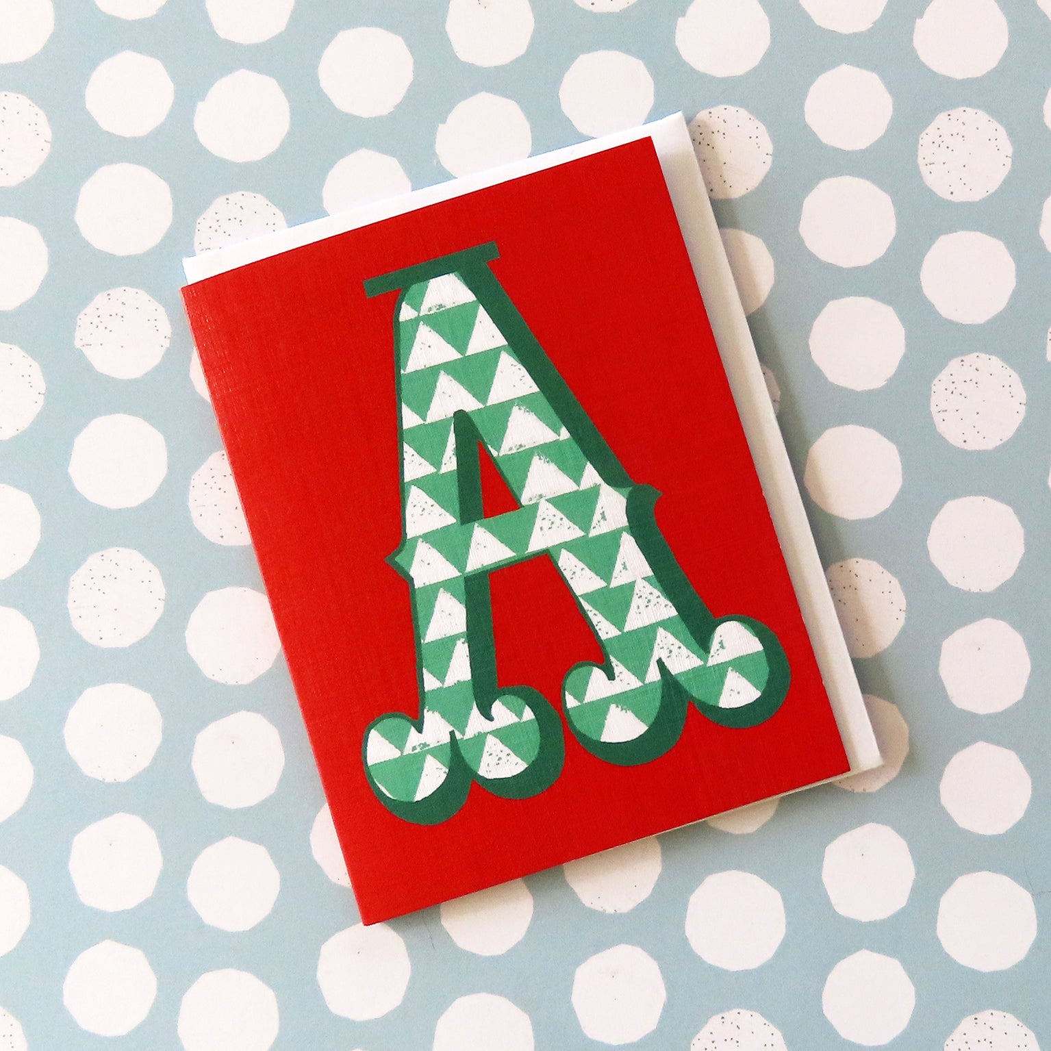 XA01 mini A alphabet card