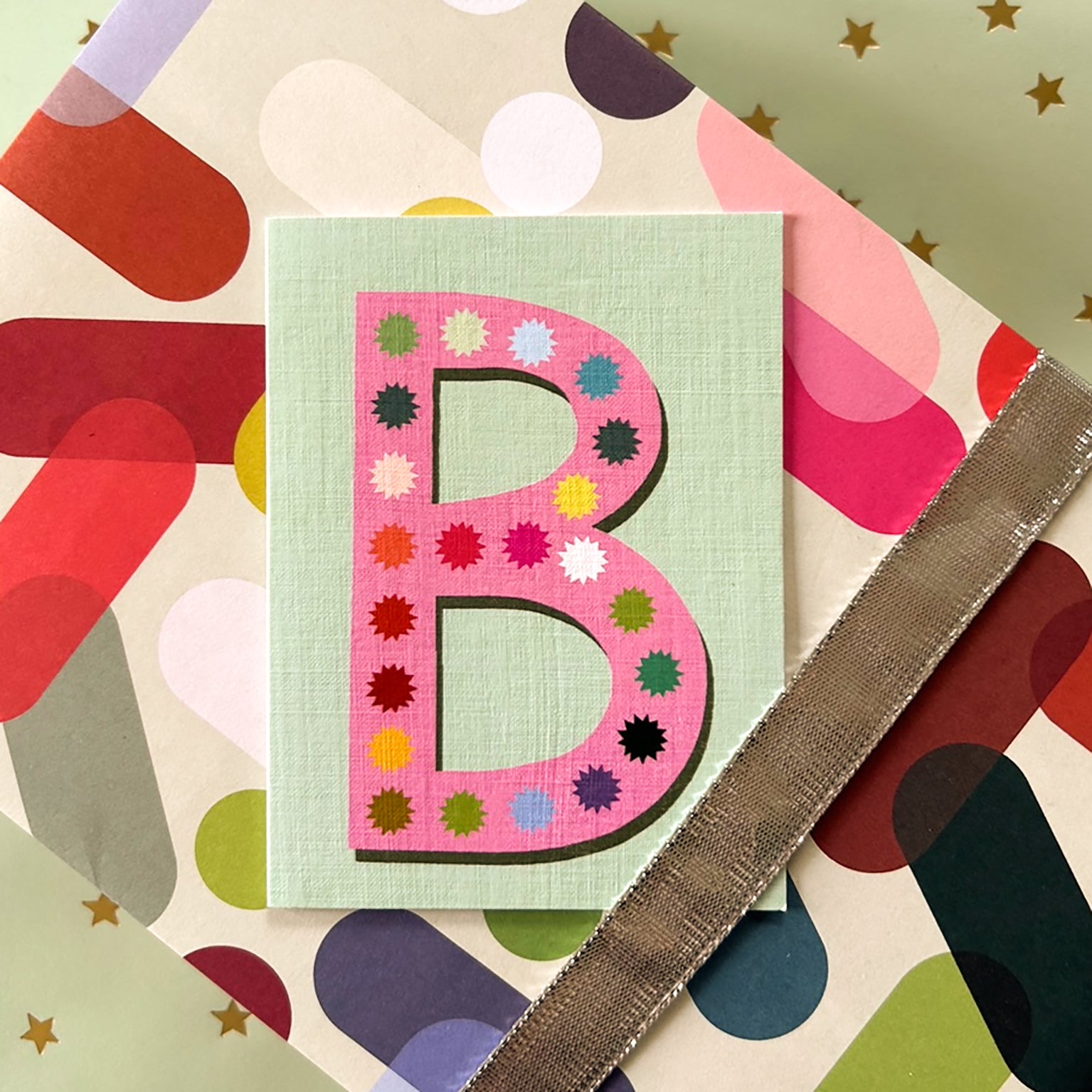 XA02 mini B alphabet  card