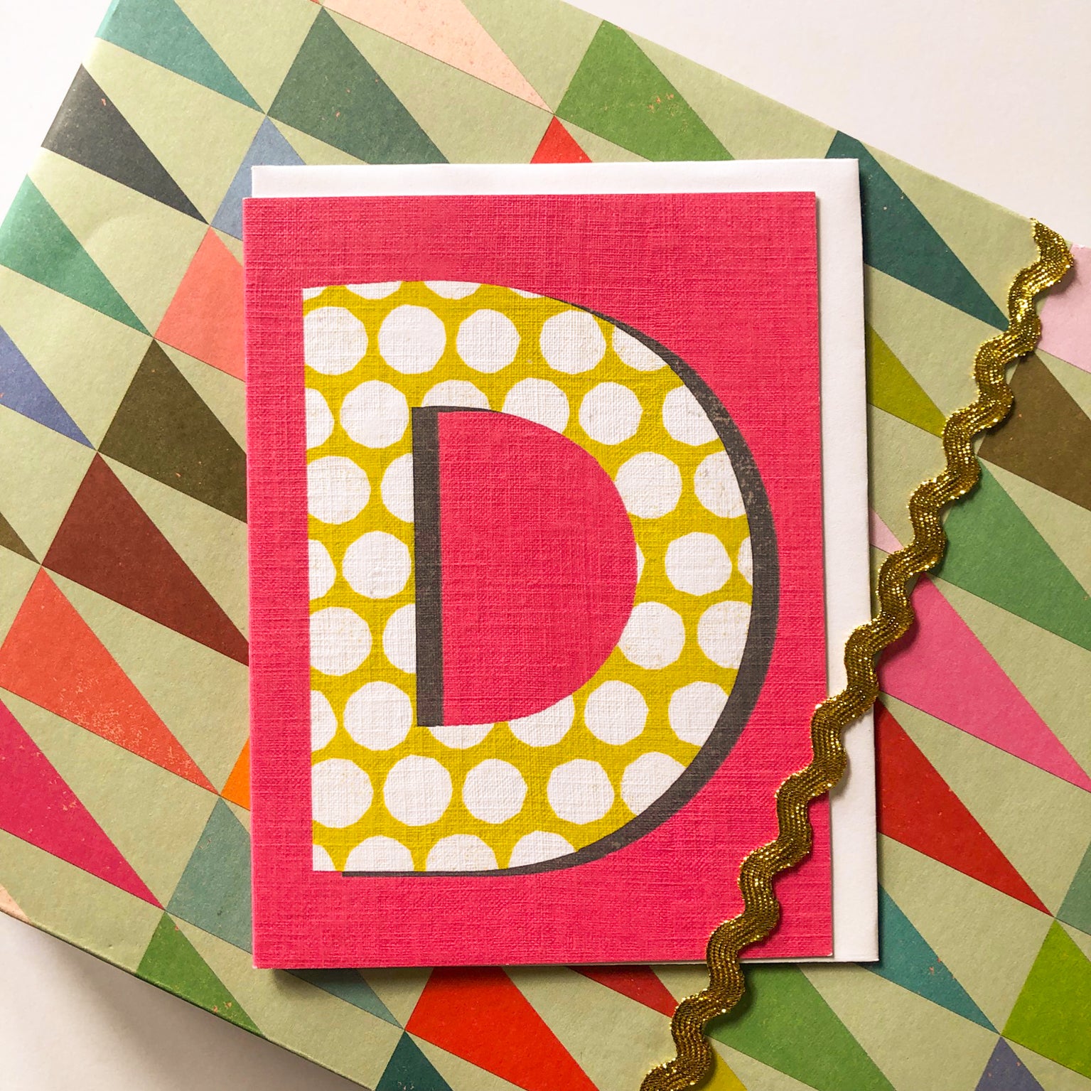 XA04 mini D alphabet  card