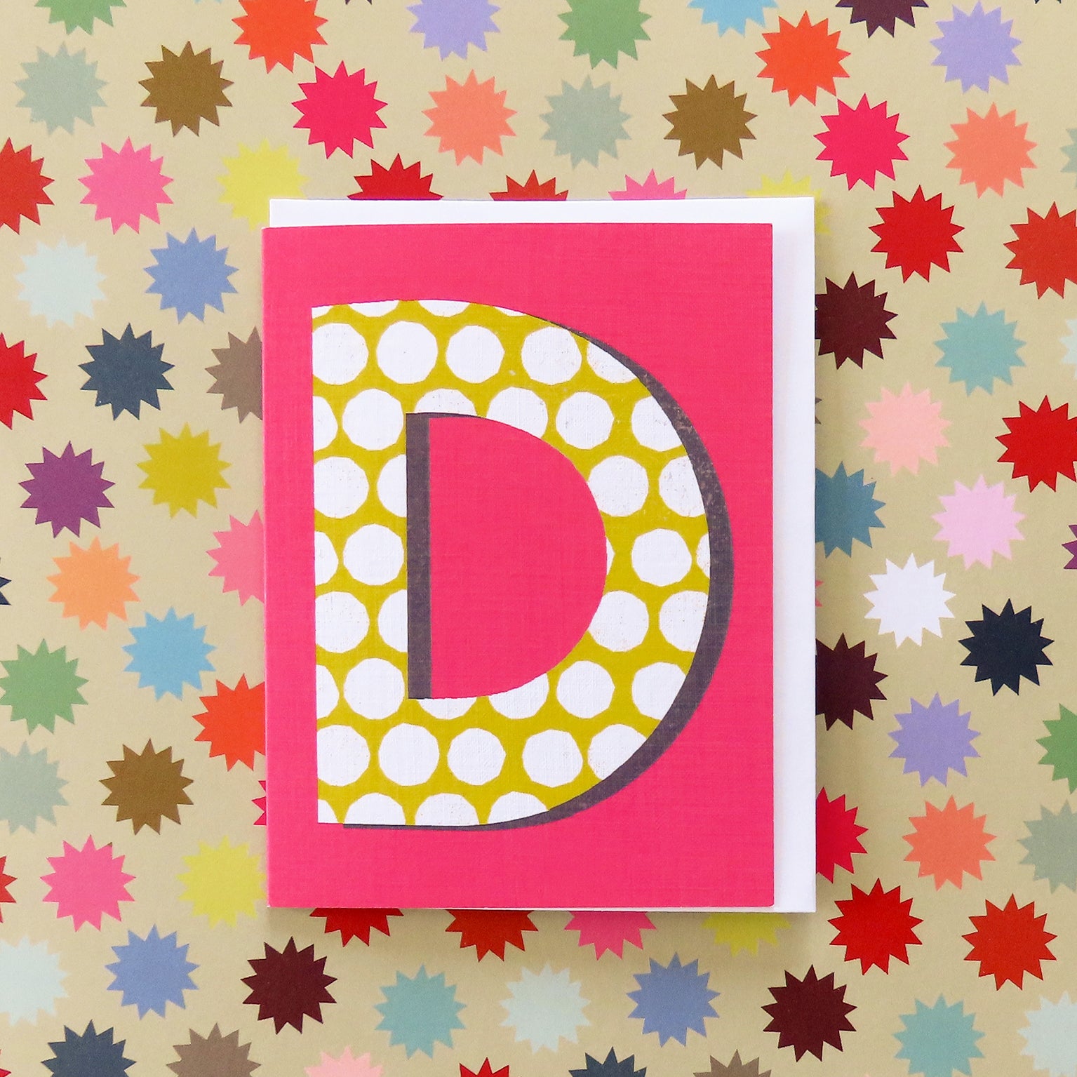 XA04 mini D alphabet  card
