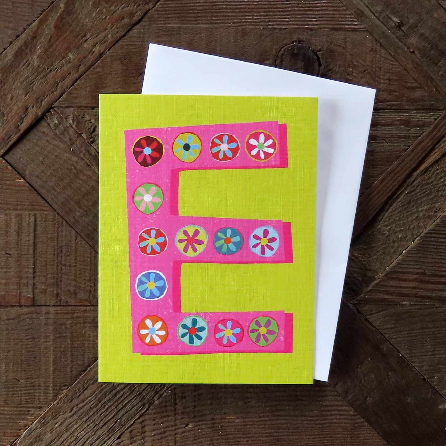 XA05 mini E alphabet card