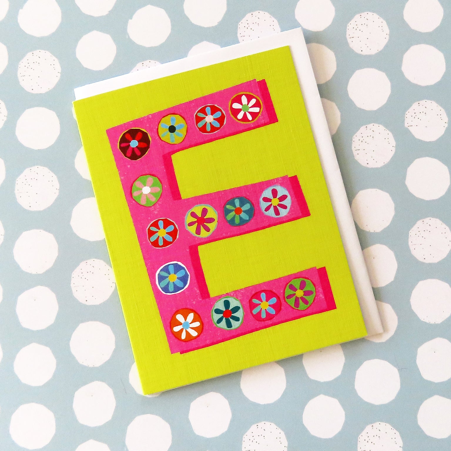 XA05 mini E alphabet card