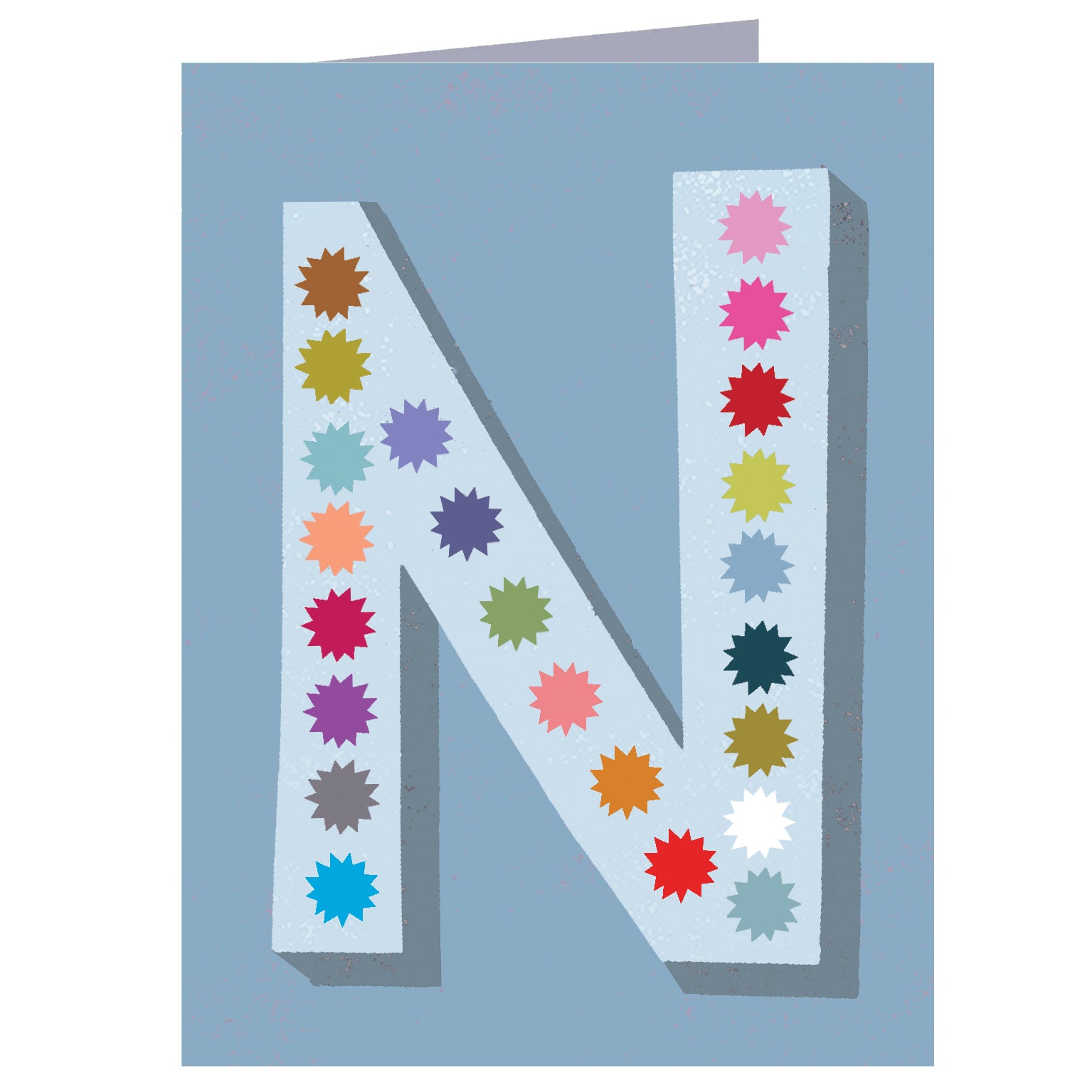 XA14 mini N alphabet card