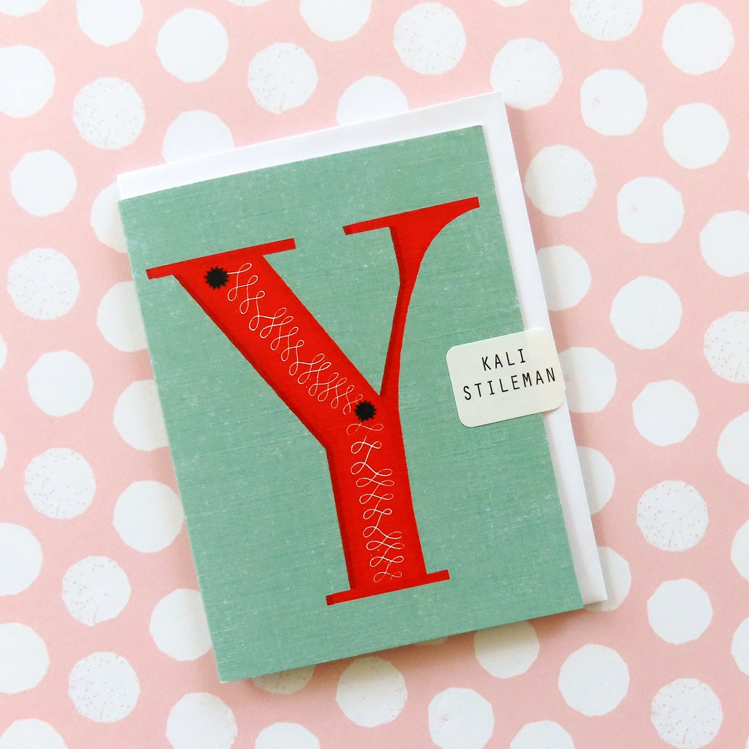 XA25 mini Y alphabet card