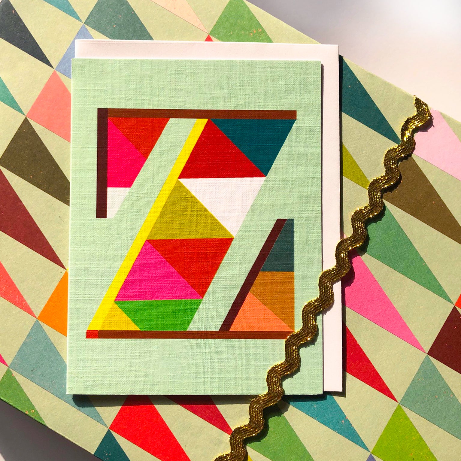 XA26 mini Z alphabet card