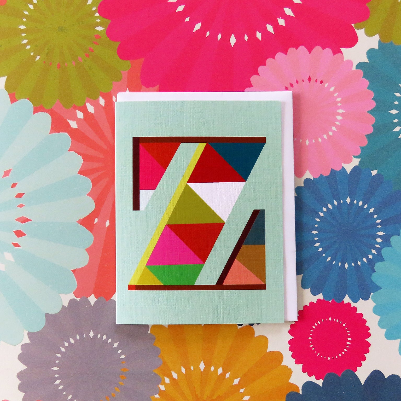 XA26 mini Z alphabet card