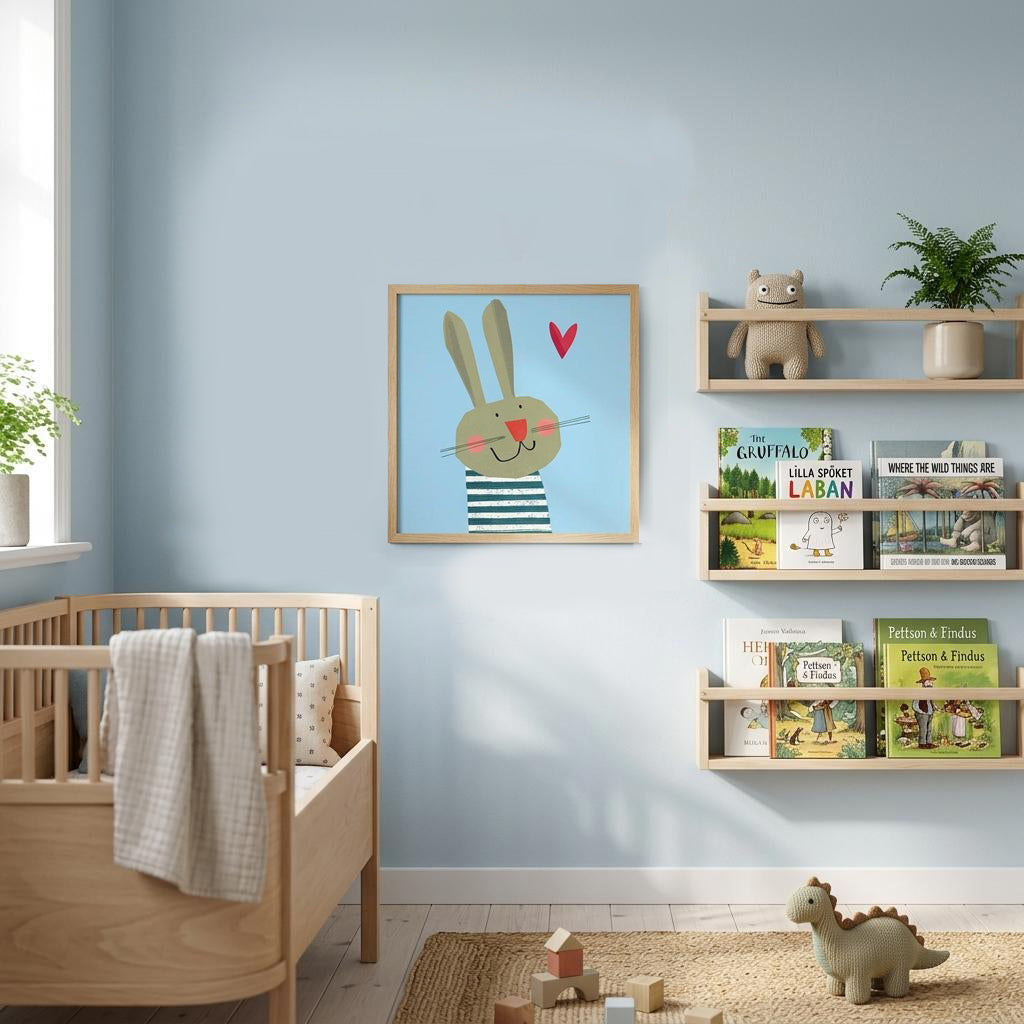 PT52  Rabbit Art Print