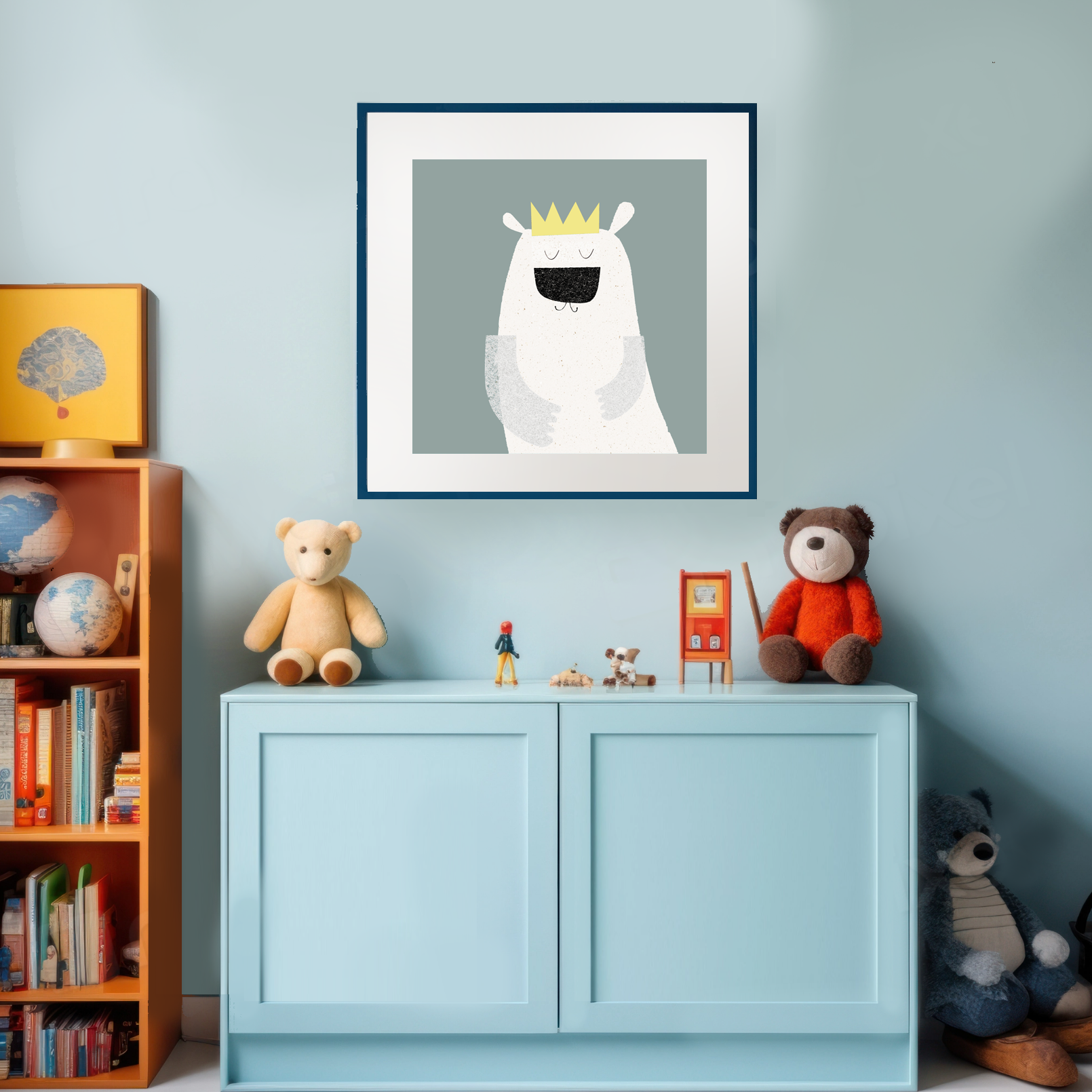 PT14  Polar Bear Art Print