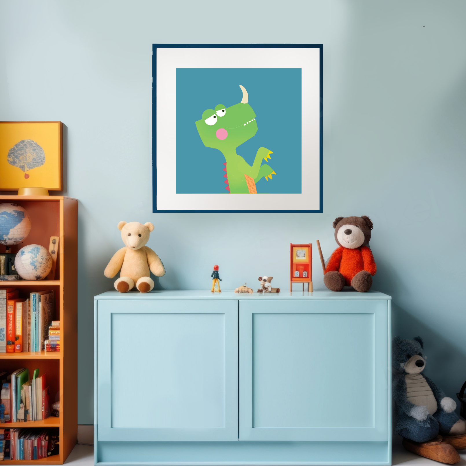 PT06 Dinosaur Art Print