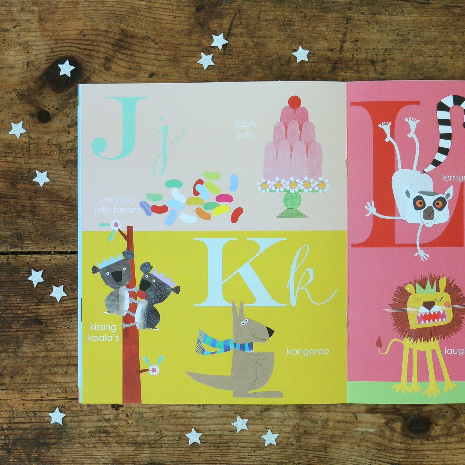 BK01 personalised Christmas alphabet book
