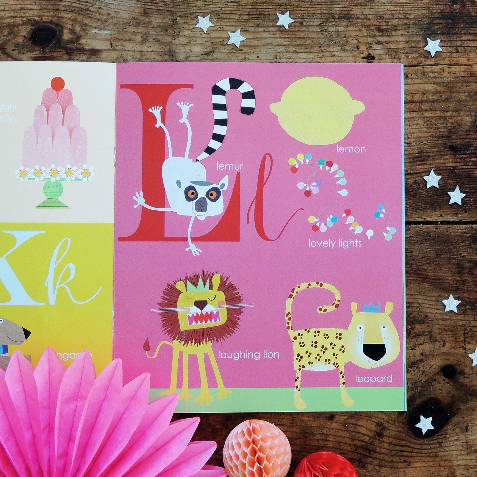 BK01 personalised Christmas alphabet book