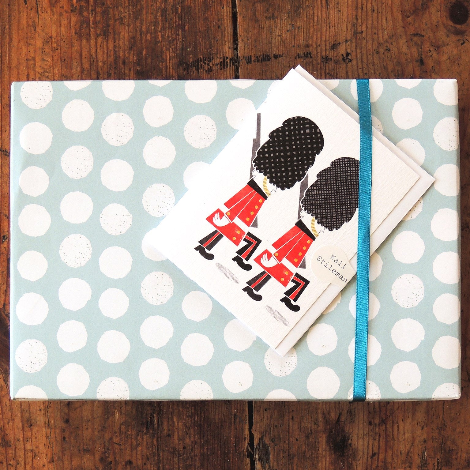 LN02 mini soldier greetings card