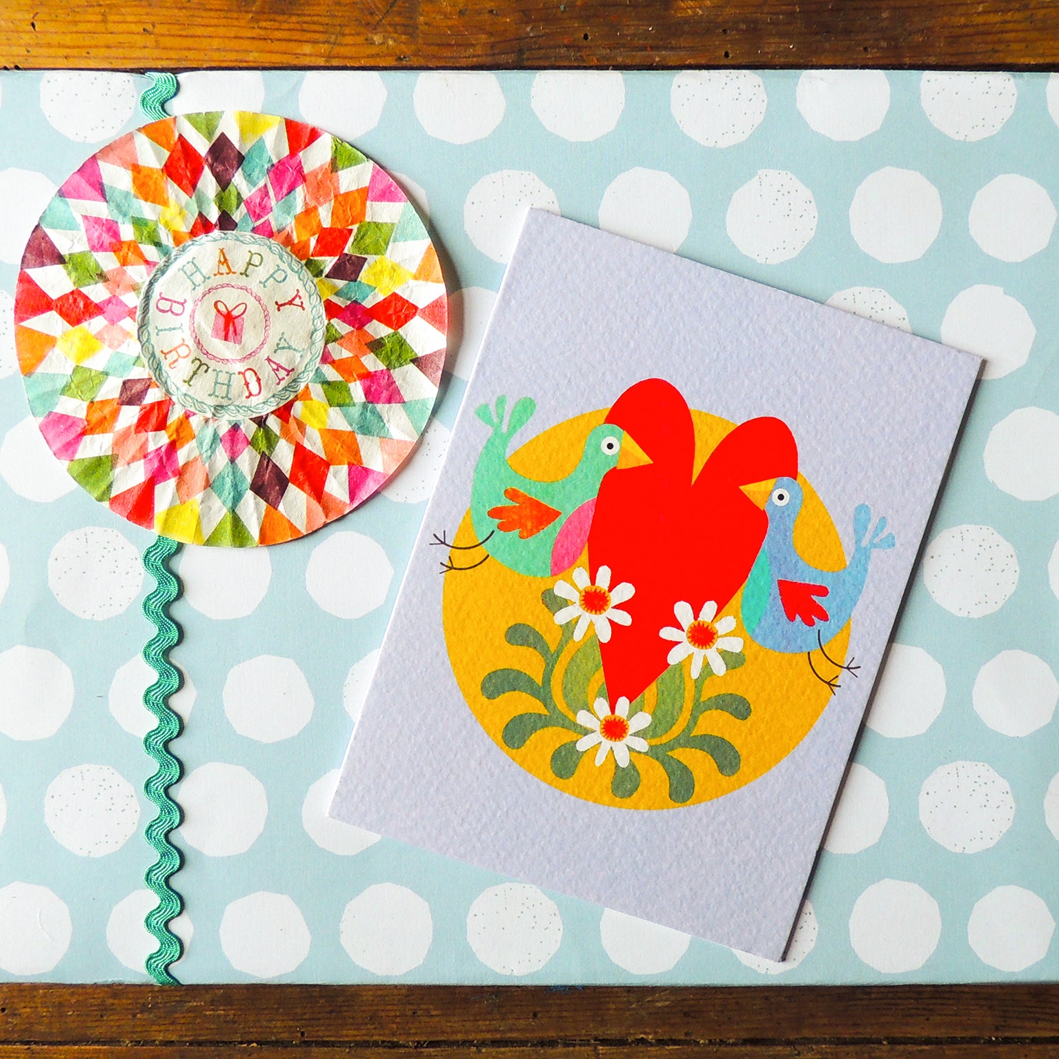 AM03 mixed mini folky greetings cards