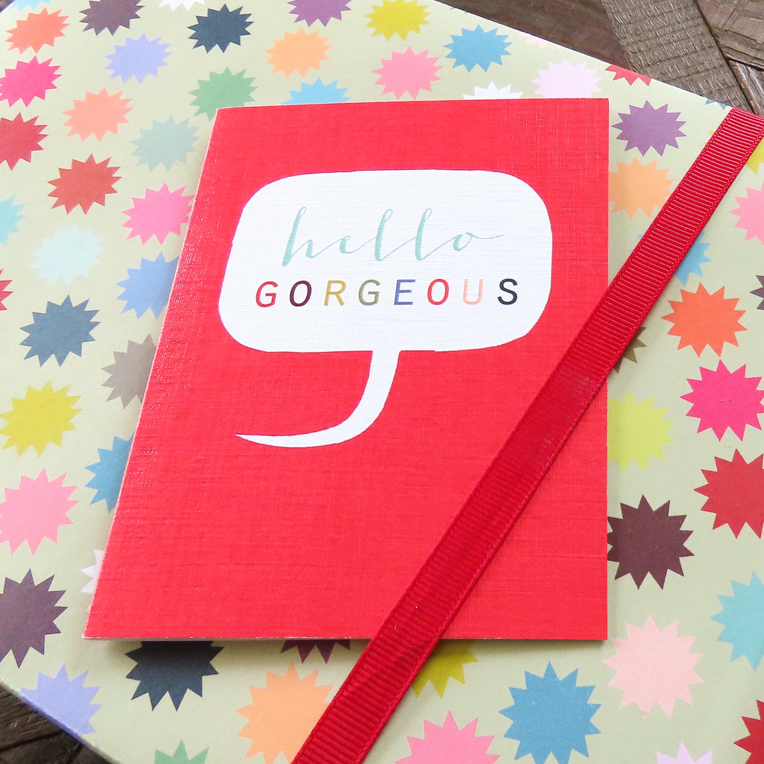 TW447 mini hello gorgeous card