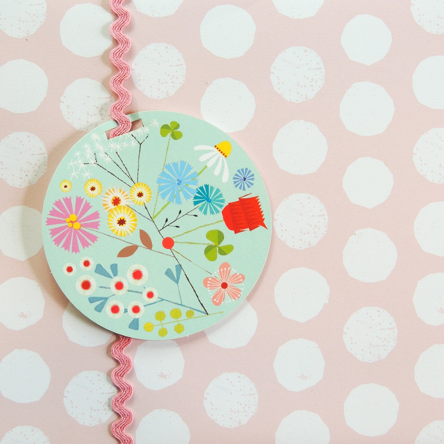 TG11 floral gift tags