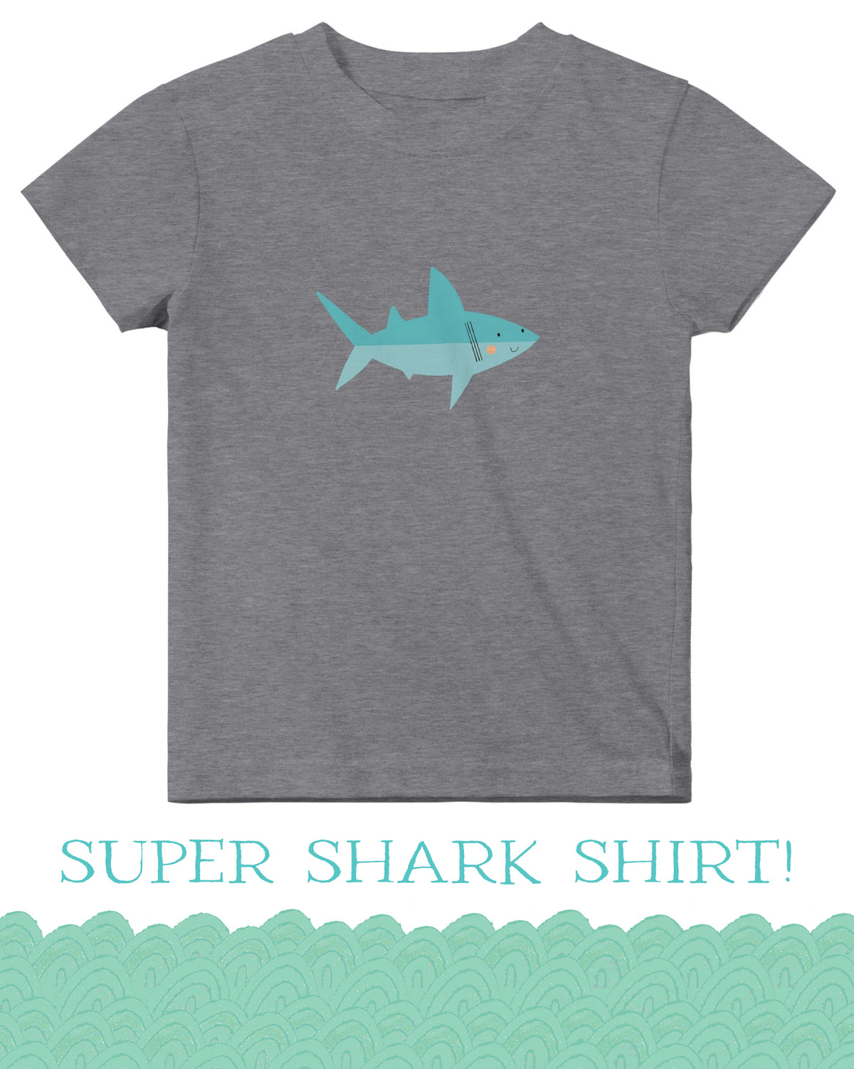 TS03 Shark Crewneck T-shirt