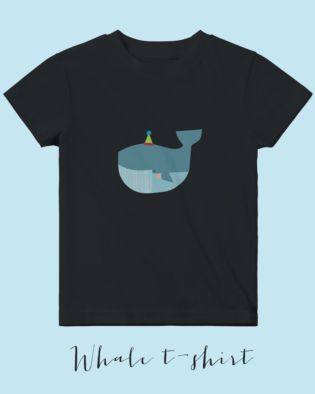 TS04 Whale Crewneck T-shirt